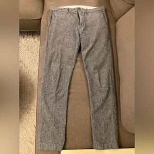 J. Crew Gray Wool Blend Dress Pants